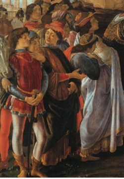Bildnachweis: wikimedia.org Botticelli_magi_detail.jpg